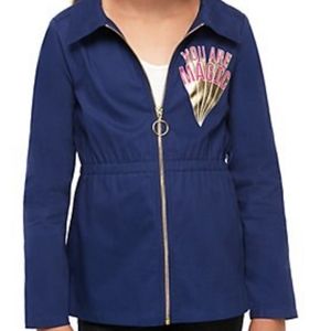 Belle Du Jour Girls Long Sleeve Anorak Jacket